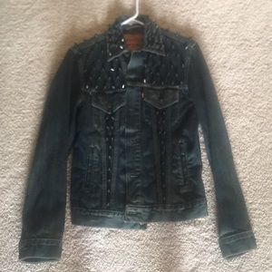 Levi Strauss & Co Jean Studded Jacket